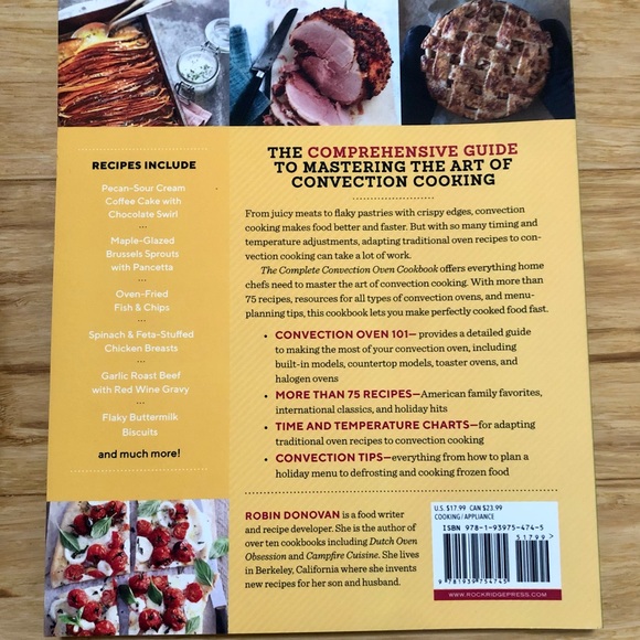 NEW The Complete Convection Oven Cookbook-More than 75 Essential Recipes - Picture 2 of 5
